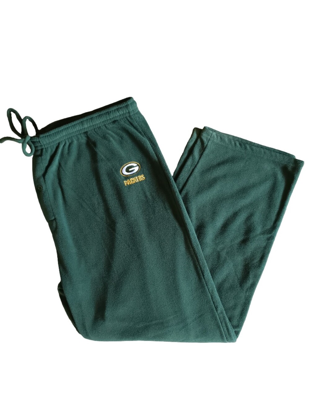 💚💛 Green Bay Packers Fleece Pajama Lounge Pants Adult Mens 2XL 2X XXL NFL